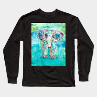 Hefty Henrietta Elephant Long Sleeve T-Shirt